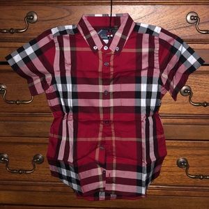 Boys Burberry shirt